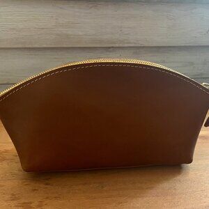 portland leather makeup bag
